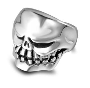 S.steel skull ring