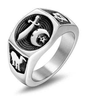 S.steel skull ring