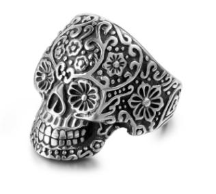 S.steel skull ring