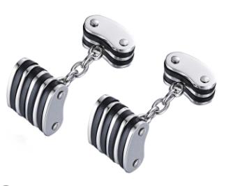 S.steel cufflink