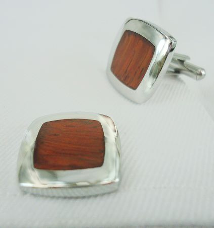 S.steel cufflink