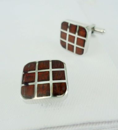 S.steel cufflink