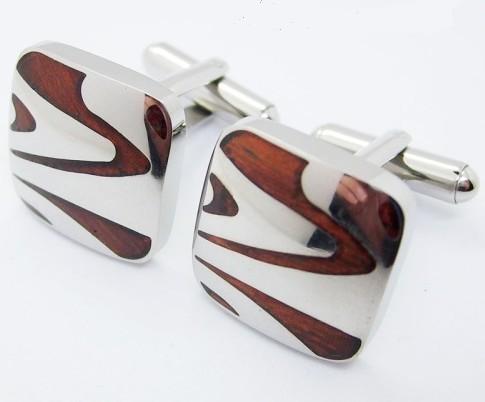 S.steel cufflink