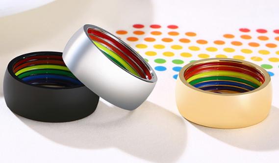 S.steel pride jewelry